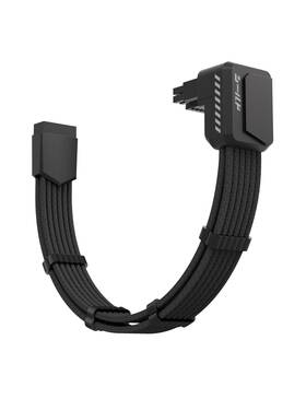 Ezdiy-fab Ezdpr230 Shield Pcie 5.1 Gpu Extension Cable With 90 Degree 12v-2x6 Angle Adapter 16pi