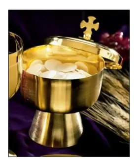 Jt527-0000 Faithful Gifts 250-host Gp Ciborium With Crs Top