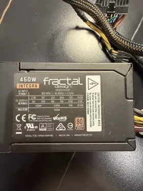 Fsp450-60gh Fractal Design 5b5 Integra Sfx 450w 80 Plus Bronze Power Supply 24 Pin 1 Fan