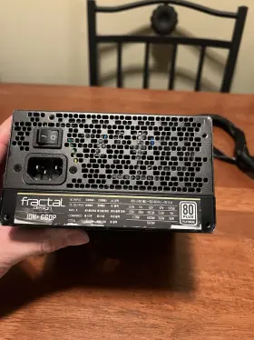 Ion-660p Fractal Design Ion-860p 660w 80 Plus Platinum Modular Power Supply