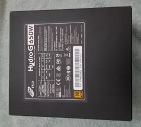 Hg650 Fsp 845685009500 Hydro G 80 Plus Gold Certified Full Modular Power Supply 650w Used