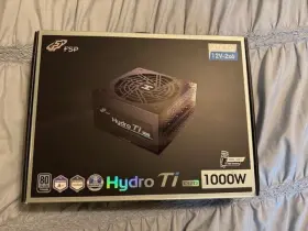 1000w Fsp 845685013835 Hydro Ti Pro Computer Power Supply 80 Plus Titanium Full Modular Psu