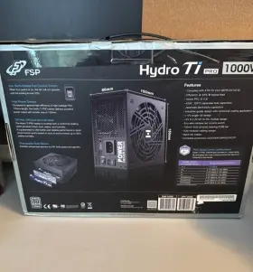 1000w Fsp 845685014832 Hydro Ti Pro Computer Power Supply 80 Plus Titanium Full Modular Ps
