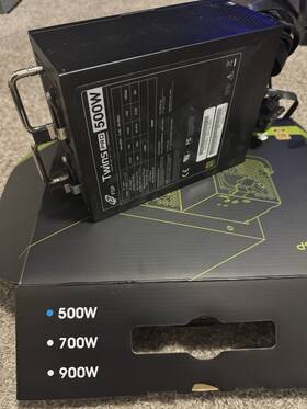 Fsp Fsp500-50rab Twins Pro Pc Computer Digital Dual Power Supply 500w