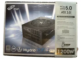 Hpt1200m Fsp Hydro Ptm Pro 1200 Watt Atx 3.0 Pcie Gen 5 Ready 80 Platinum Modular Psu