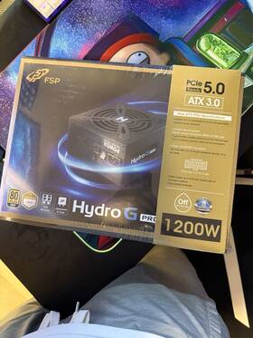 Fsp Ppa12a1407 Hydro G Pro 1200w Atx 3.0 And Pcie 5.0 80 Plus Gold Full Modular Power Supply