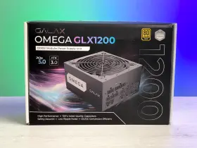 Pgo1bgpfnafb0 Galax Omega Glx1200 Psu 1200 Watt 80 Gold Certified Fully Modular Atx 3.0