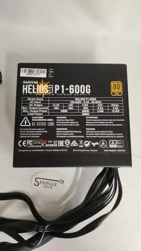 P1-600g Gamdias Helios 80 Plus Gold 600w Psu Power Supply