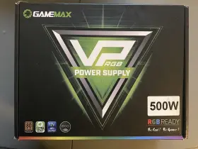Vp-500-rgb Game Max Gamemax Rgb Power Supply As-is Untested