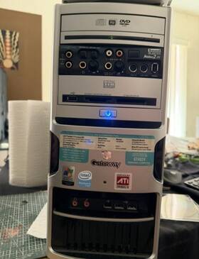 Gateway Gt4024 Pc Windows Xp Media Center Original Box Audigy Zs Bundle