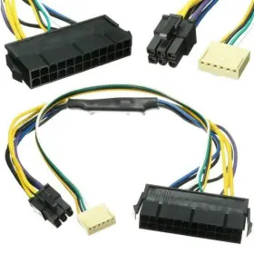 Gintai 192771382833 12 Inch Main 24-pin To 6-pin Psu Atx Power Adapter Cable 18awg Replacement