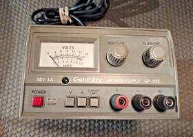 Goldstar Gp-103 Vintage Linear Adjustable Power Supply Tested And Working