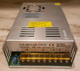 Hjs-480-0-220 Gophert 0-220v Dc 2.2a 480w Switching Power Supply G/f Audio Amplifier Electronics