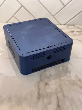 Habey-800s Habey Emc-800s Mini-itx Case With Dc-atx Power Adapter Open Box