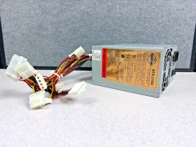 N-10588 Hairong Vintage 300w Atx Power Supply 20 Pin Tested Working