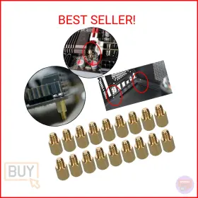 Hantof 616899970852 6-32 Brass Motherboard Standoffs Atx Case Standoff For