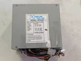 Atx-235 Her Zin Co. Ltd 235w Atx Power Supply 20-pin Molex Floppy Vintage Psu