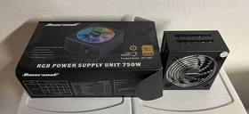 Hiearcool Hc-750g 750w Rgb Fully Modular 80 Gold Psu Addressabl Power Supply For Gaming Pc