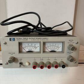 Hp 6236a Power Supply Triple Output 0-6v 0-2.5a -20v 0-0.5a Tested Working