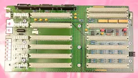 64700-66516 Hp 64700b Emulator Backplane Pcb Assembly 12 X Amp 535090-4 Rev A
