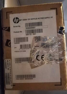 Hp 884420264842 1200w 12v Hotplug Power Supply Psu 500172-b21 For Servers