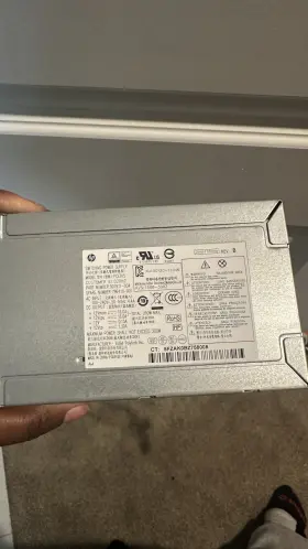 991911-001 Hp Dce015 Sff 280w Power Supply 4 Pin Peripheral 12v 100-240v Silver