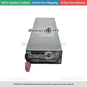 Hstns-pd01 Hp 460-watts Redundant Hot Swap Power Supply For Proliant Dl360 G4