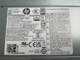 M15695-002 Hp M15695002 Tg02-0013w 350w Power Supply 80 Plus Gold Part Number