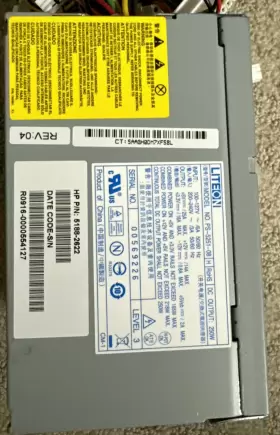 Ps-5301-08hf Hp Ps530108hf Compaq Dx2400 Microtower 250w Atx 5188-2627 Power Supply
