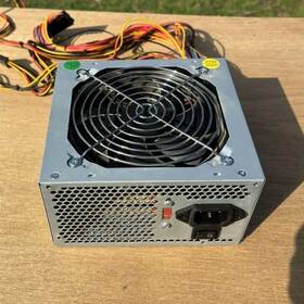 Hp Us-lpw12-23e Atx Power Supply 420w Silver 20 4 Pin Sata Molex 1 Fan