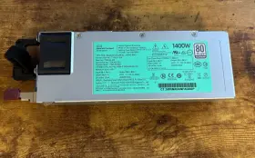 Dps-1400cb Hpe 733428-01 Gen 9 Hstns-pd43 1400w A Power Supply Lot Of 2