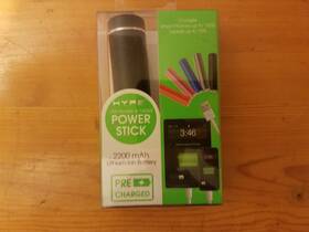 Hype Hy-10995 Usb Mobile And Tablet Charger Power Stick 2200 Mah