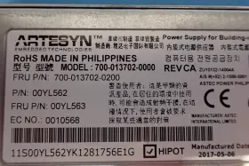 X3650-m5 Ibm 00ly563 X3650 M5 X3550 550w Power Supply 00yl562 00yl552