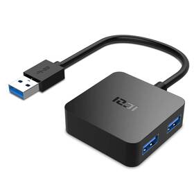 Iczi Izec-a60 Usb 3.0 Hub 4 Ports Splitter Multiple Extender For Laptop Pc Macb