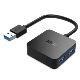 Izec-a60 Iczi Usb 3.0 Hub 4 Ports Splitter Multiple Extender For Laptop Pc Macb