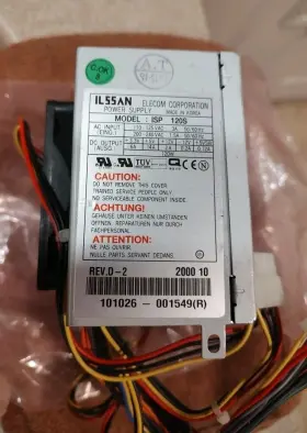 Isp-120s Ilssan Isp 120s 120w Micro Atx 20 Pin Switching Power Supply