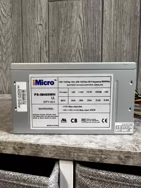 Atx3035-400 Imicro Atx3035400 Ps-im400wh 400w Atx Power Supply Psu