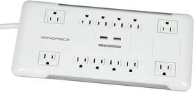 Inc. 711181394122 Power And Surge - 12 Outlet Protector Strip With 2 Built In 2.1a Usb C