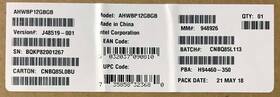 Intel Ahwbp12gbgb 4 Port 12g Sas Bridge Board Raid 0/1/10 New Open Box