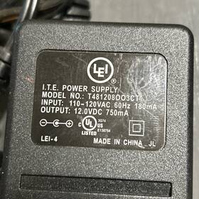 Ite Up01811120 I.t.e. Power Supply T481208003ct Ac Adapter 110-120vac 60hz 180ma 12vdc 750ma