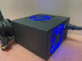 500w Kdm X500 New Dual 2x Fan Psu Sata Atx Power Supply Pcie