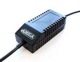 Keelog Psua500mblus Amiga 500 Psu Modern Black Us - Replacement Power Supply Plug