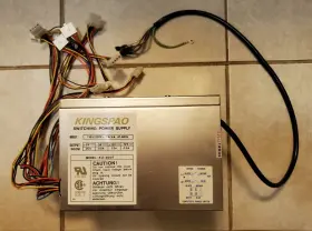 Ku-300t Kingspao Rare Vintage Switching Power Supply 115/230v Input