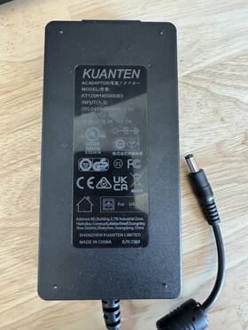 Kuanten Kt120a1900630b3 Power Supply 19v 6.73a 119.7w