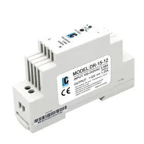 T3-we66-g2s0 Lclctc Dc 12v 1a Din Rail Power Supply 120 Vac 12 Vdc Slim 15w 1.25a Max Thin Input