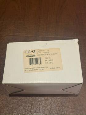 Lengrand F7715 On-q 15 Volt 1.45 Amp Desk Mount Power Supply