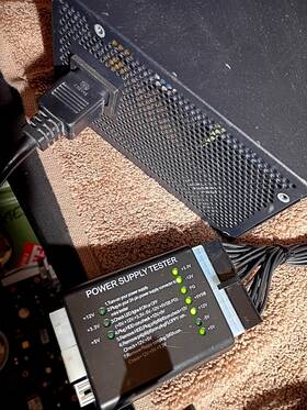 Lenovo Sp5oh29592 Fsp650-70ala Power Supply Tested Works Taken From A 90rs Pc