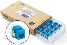 6110g-cl6 Leviton Levinton Extreme Cat 6a Jack Greenpack 12 Pack