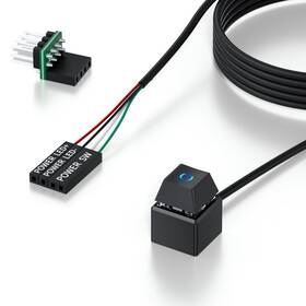 Lhkluk Kg-b118 Pc Power Button With 118 Inch Cable - Desktop Computer Switch External On/