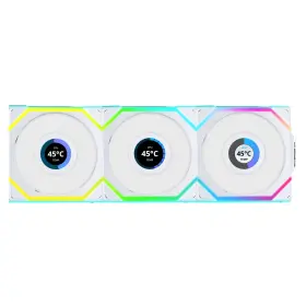 12sllcd1w3w Lian Li 290022 Lian-li Fan Uni Sl 2.4ghz Wireless 1.6 Lcd Rgb